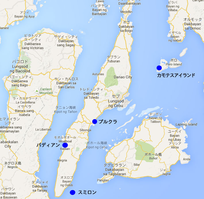 セブ島地図